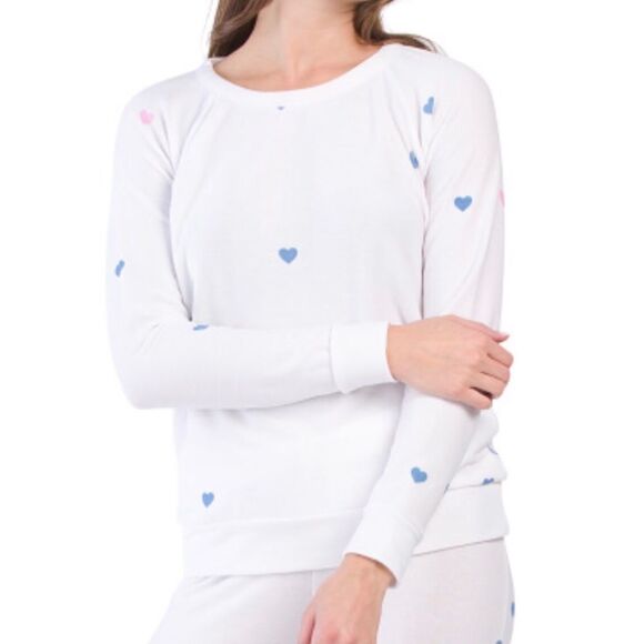 -Chaser Women's Hearts Lounge Jogger and Top Set NWT - Picture 3 of 13